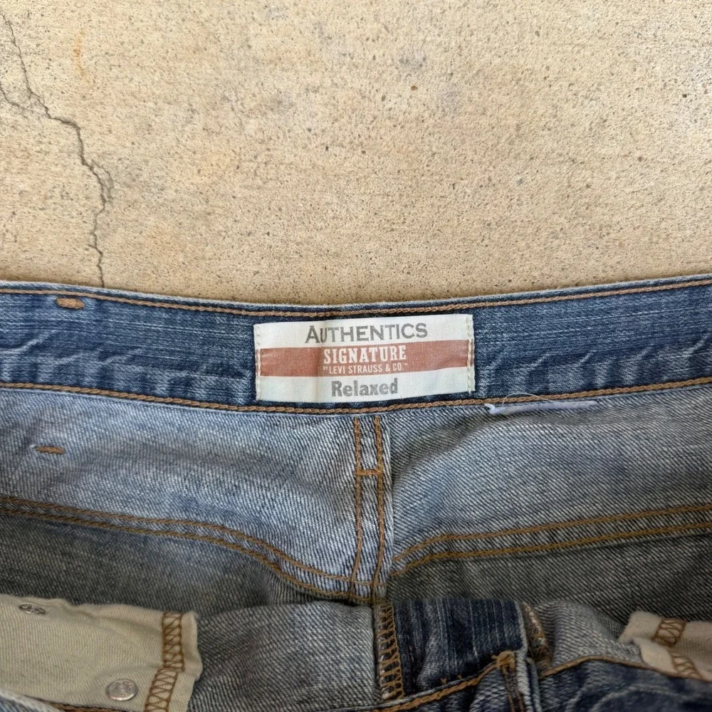 Vintage Y2K Signature by Levi Strauss Authentics Mens Relaxed Fit Jeans 36x29